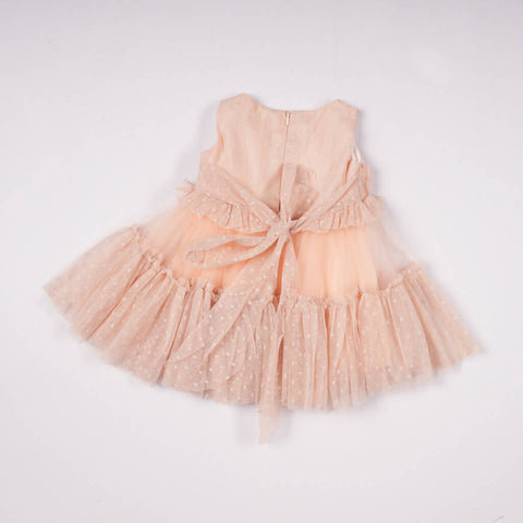 CASA BANANA Salmon Fairy Tale Dress