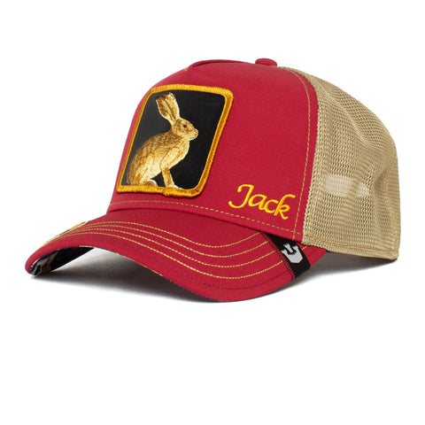 Jacked Trucker Hat Red