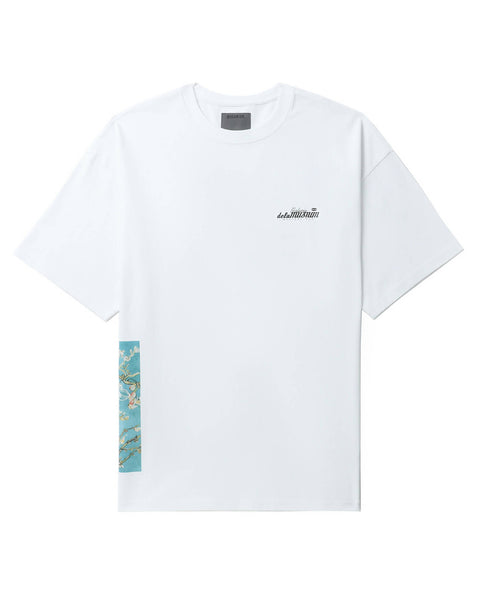 Side Print T-shirt in White