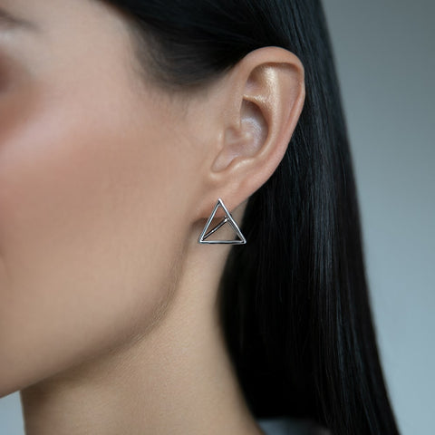 Earrings Triangles