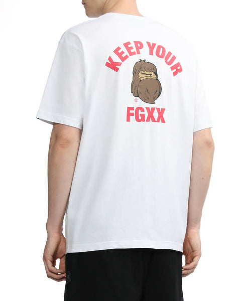 Keep Your Fgxx White T-shirt in Cotton Jersey