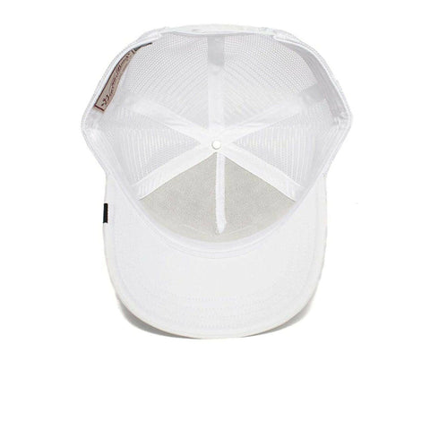 The Stallion Trucker Hat White