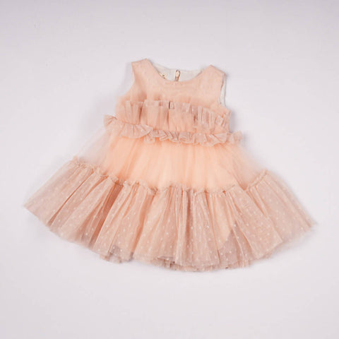 CASA BANANA Salmon Fairy Tale Dress