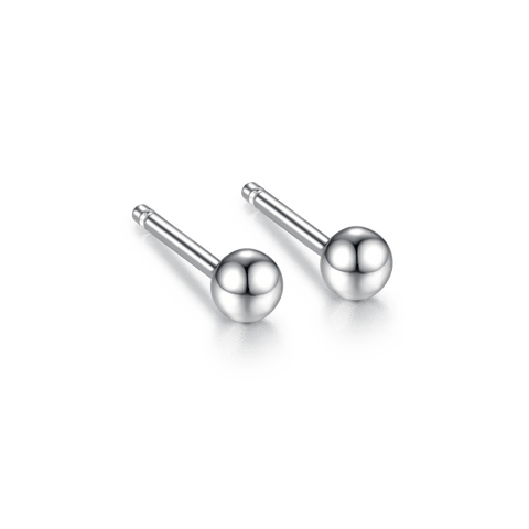 Sphere earrings 3.5 mm