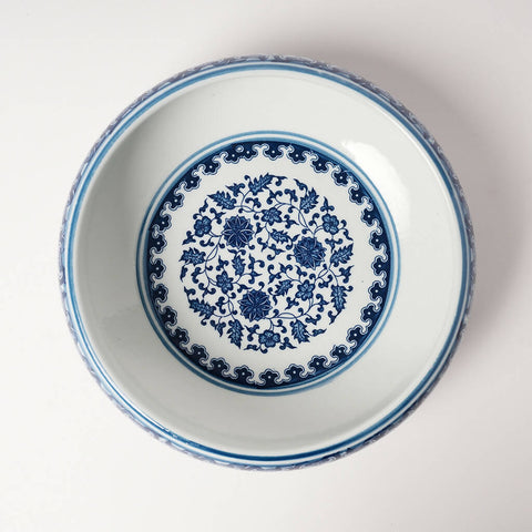 Blau Blanc Plate - XLarge