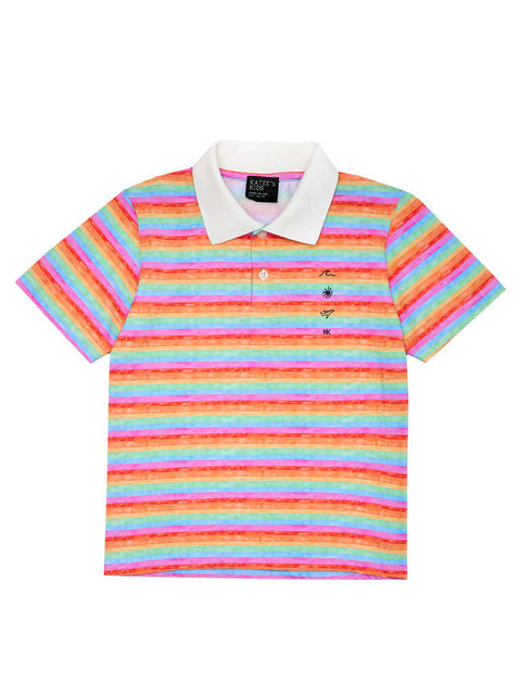 Kids Rainbow Polo Shirt