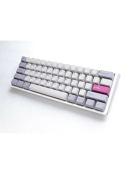 Ducky One 3 Mist Gray بالحجم الكامل 100% Cherry Red Key US