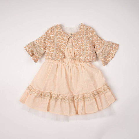 Dandelion Jacquard Dress Set