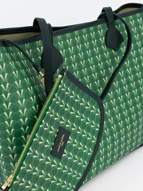 Overflow Tote Bag - Eden Green