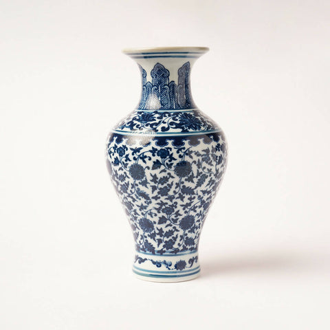 Blanc Long Vase