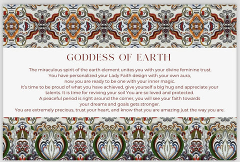 LADY FAITH Goddess Of Earth Caftan Dress