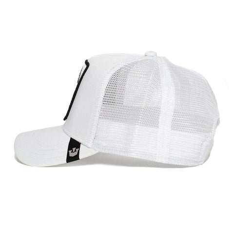 The Stallion Trucker Hat White