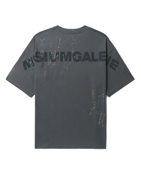 Splash Oil Painting T-shirt in Grey