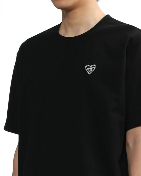 Heart Logo T-shirt in Black