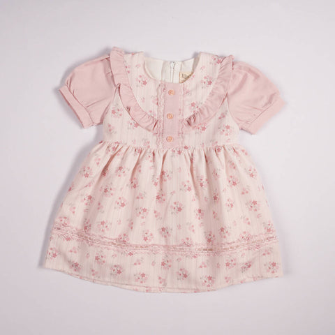 Pastel Daisy Frill Dress