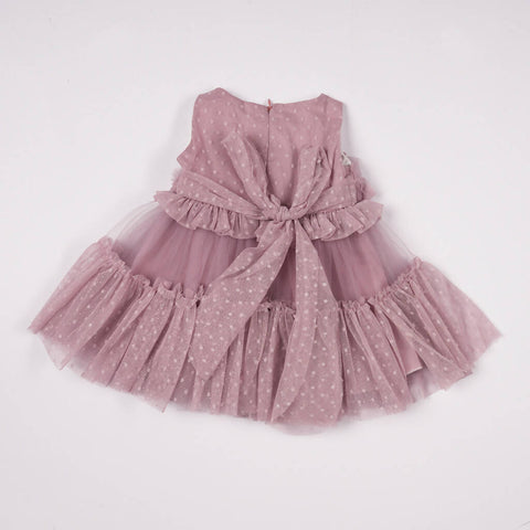 CASA BANANA Purple Fairy Tale Dress