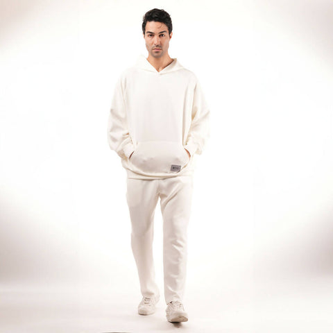 TYNT Premium Straight Pants / White