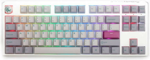 Ducky One 3 Mist Gray SF 65% كرزي أحمر مفتاح أمريكي