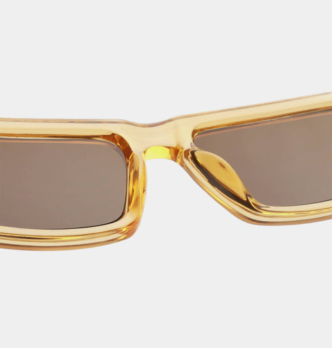 Fame Yellow Transparent Sunglasses