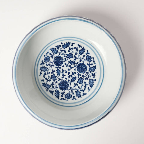 Blau Blanc Plate - Large