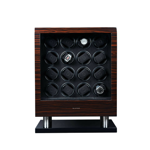 Enigma 16 Fingerprint Ebony – Watch Winder