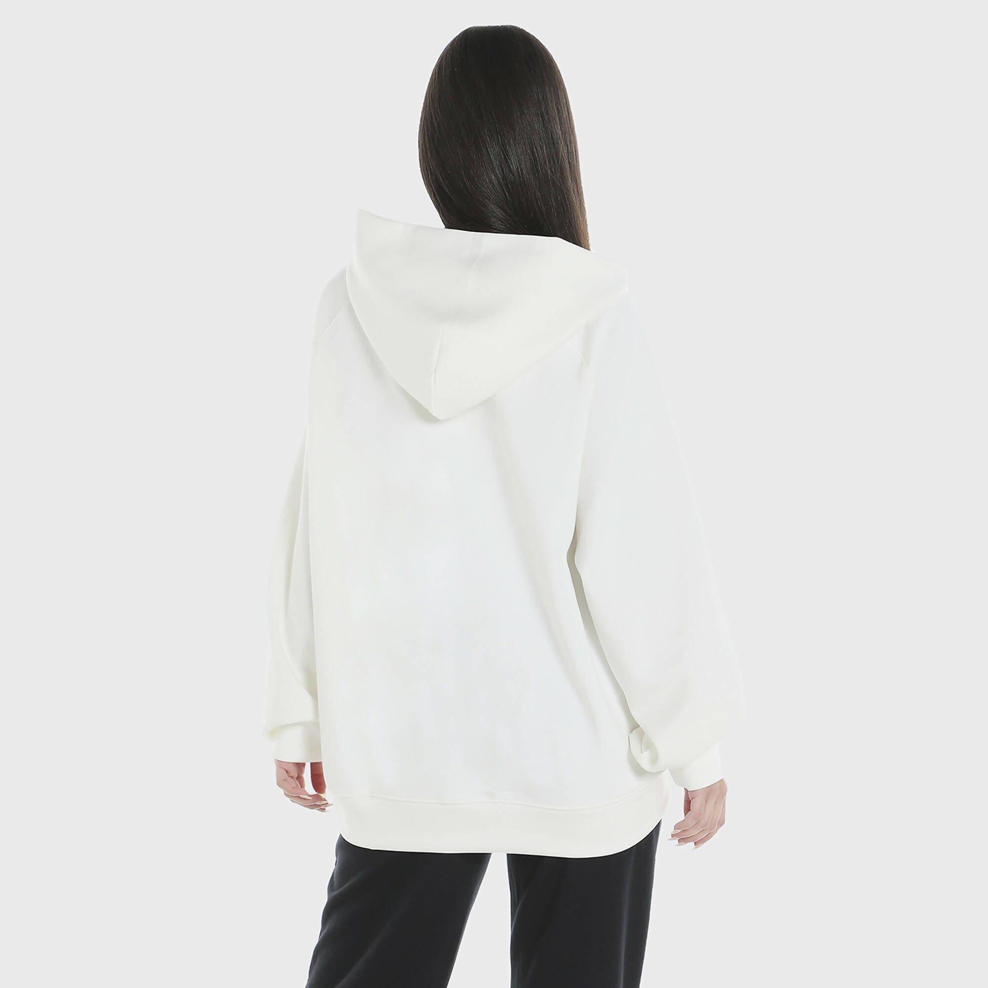 TYNT Premium Oversized Hoodie/White