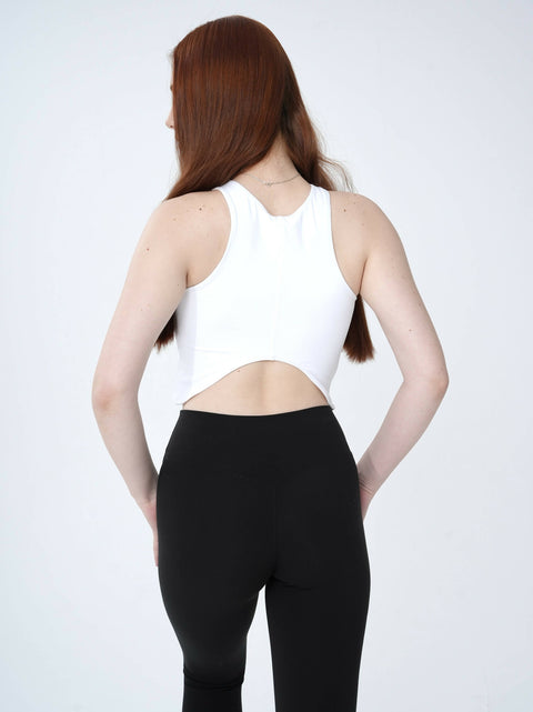 Fitted Curve Crop Tank