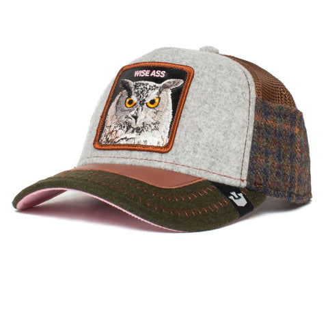 Cum Laude Trucker Hat Grey