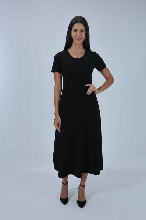 Sofia, Scoop neck Maxi Dress