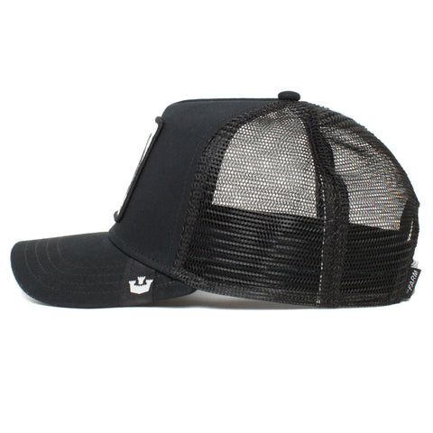 The Panther Trucker Hat Black