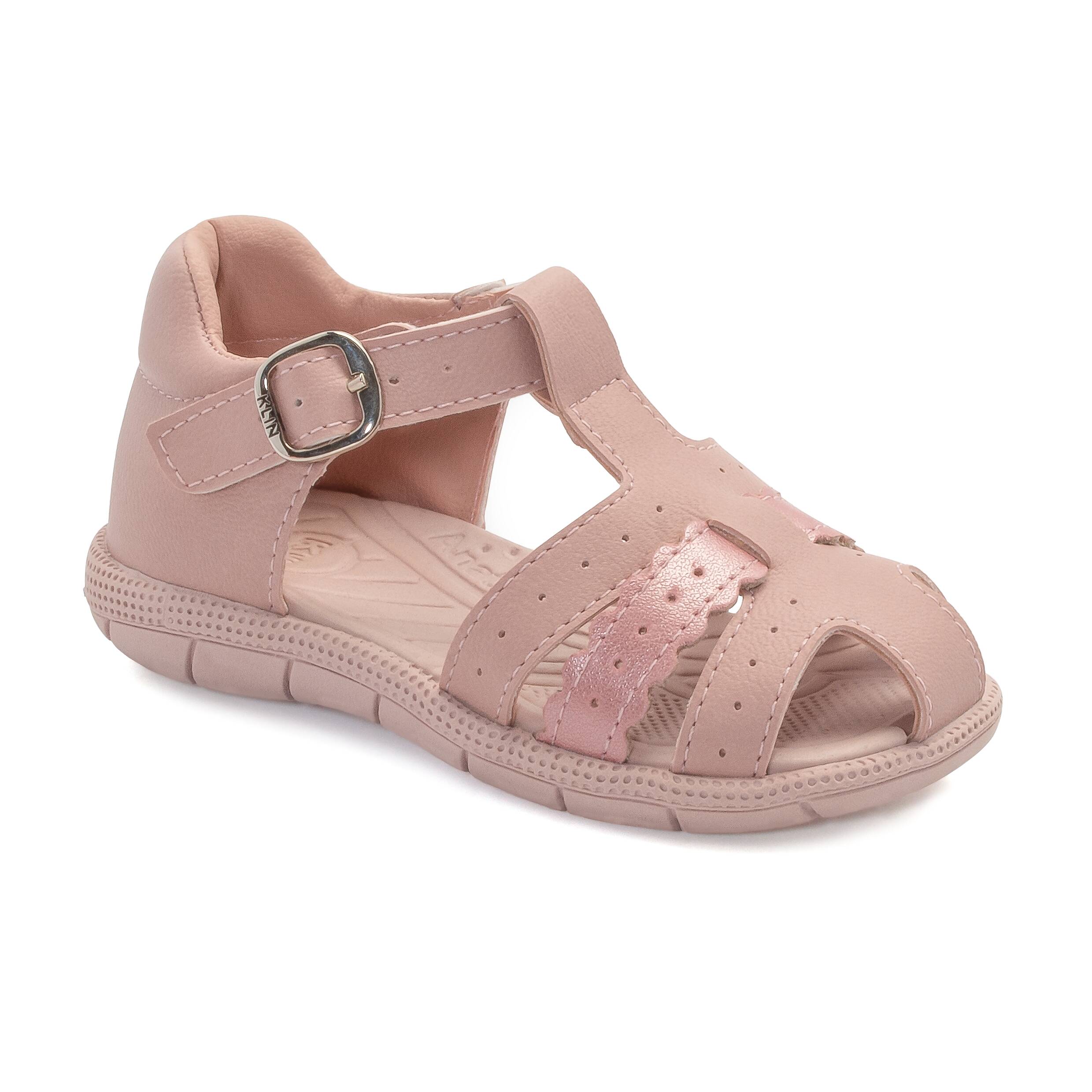 Klin Girl Pink Candy Metallic Pink Sandals – LINK