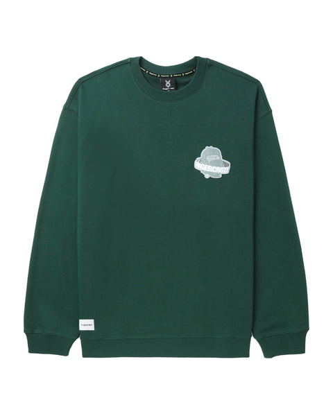 Big Foot Logo Sweatshirt in Cotton French Terry