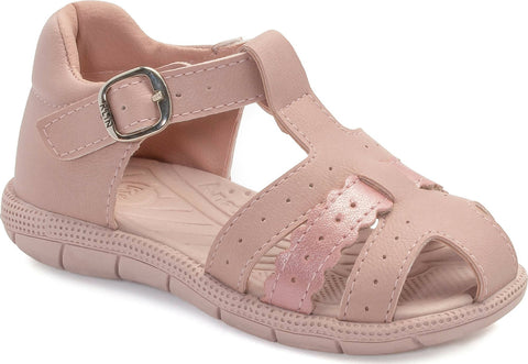 Klin Girl Pink Candy Metallic Pink Sandals