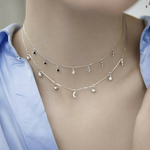 Necklace Celestial bodies 40 cm