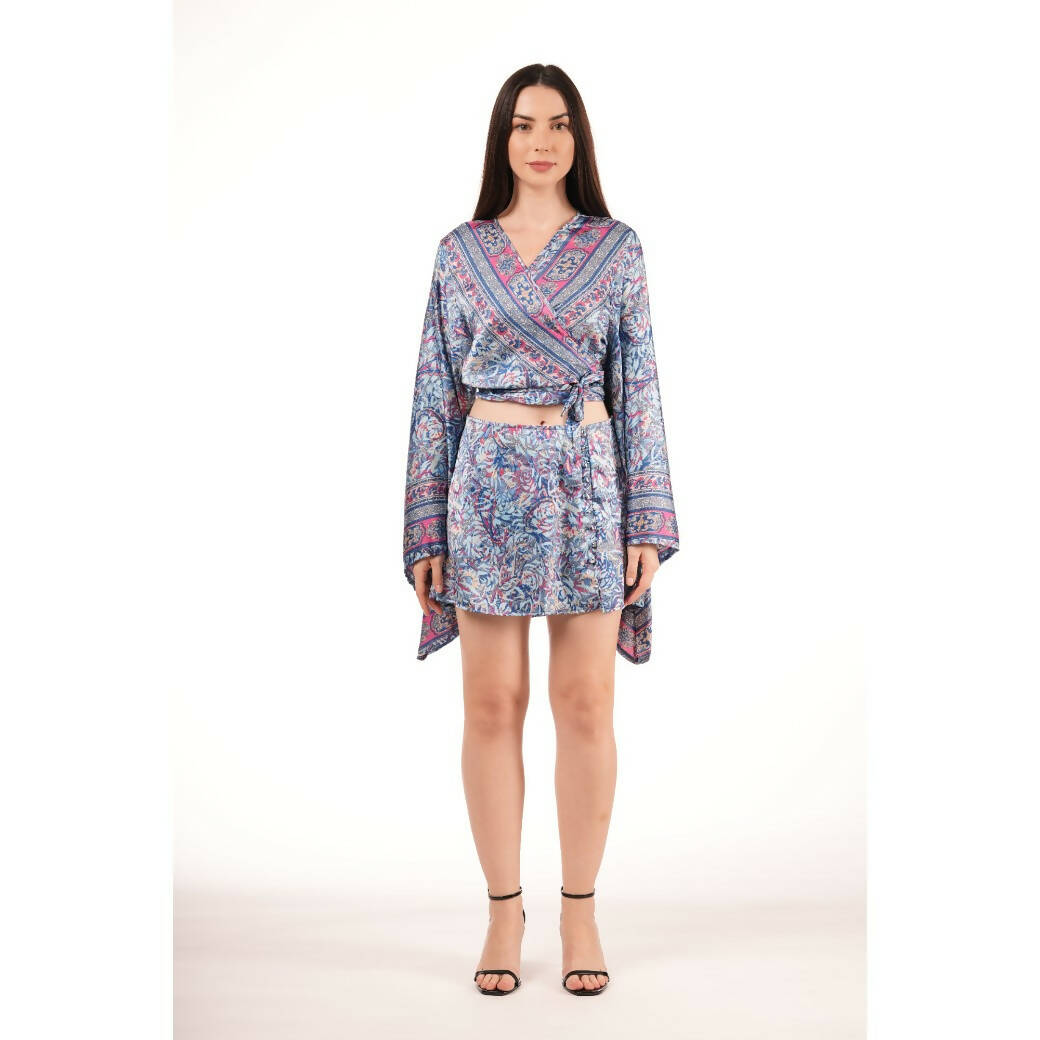 MY PEANUT Paisley Mini Skirt