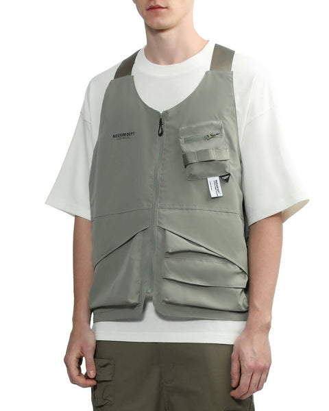 Utility Vest in Khaki