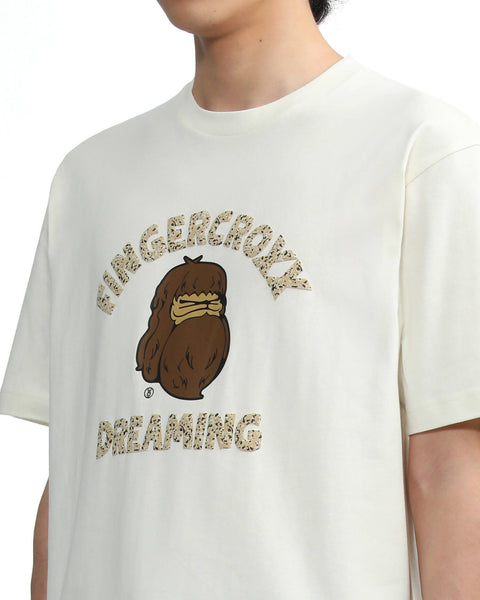 Dreaming Ivory T-shirt in Cotton Jersey