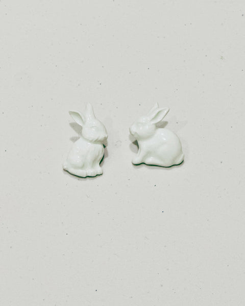 Porcelain Rabbit Earrings