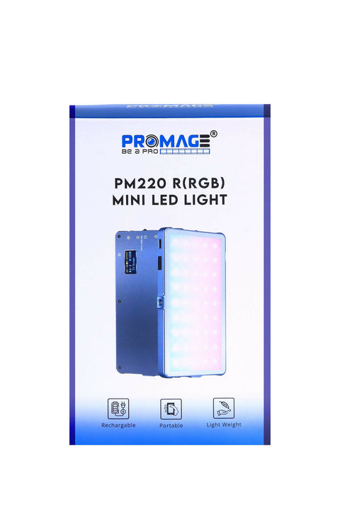 Promage PM-220R- RGB Professional Video Light Led