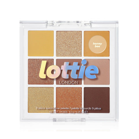 Lottie London Makeup Palette - Honey Bee - 9 Shades