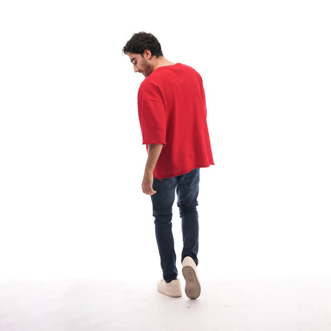 Liam Red oversized T-shirt