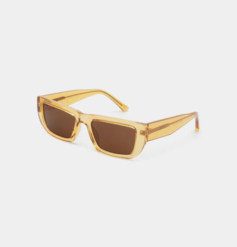 Fame Yellow Transparent Sunglasses