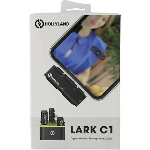 HOLLYLAND LARK C1 DUO ANDROID WIRELESS MICROPHONE SYSTEM (2TX + 1RX)