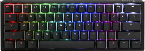 Ducky One 3 Classic Black/White Mini 60% Cherry Blue Key Ara