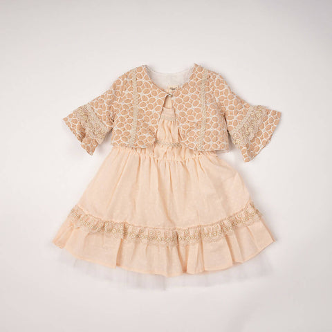 Dandelion Jacquard Dress Set