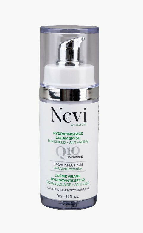 NEVI Hydrating Face Cream SPF50 (Q10) 30ml