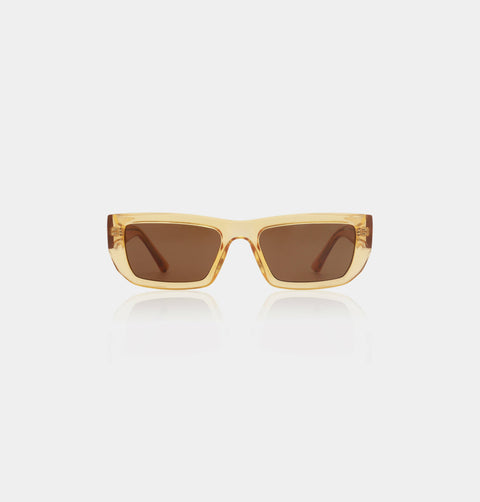 Fame Yellow Transparent Sunglasses
