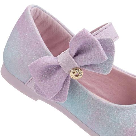 Klin Girl Lavender Turquoise Ballerina