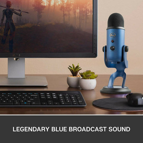 Logitech Blue Yeti USB Mic - MIDNIGHT BLUE