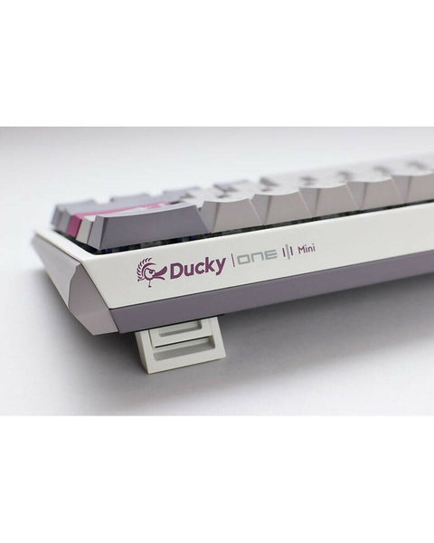 Ducky One 3 Mist Gray بالحجم الكامل 100% Cherry Red Key US